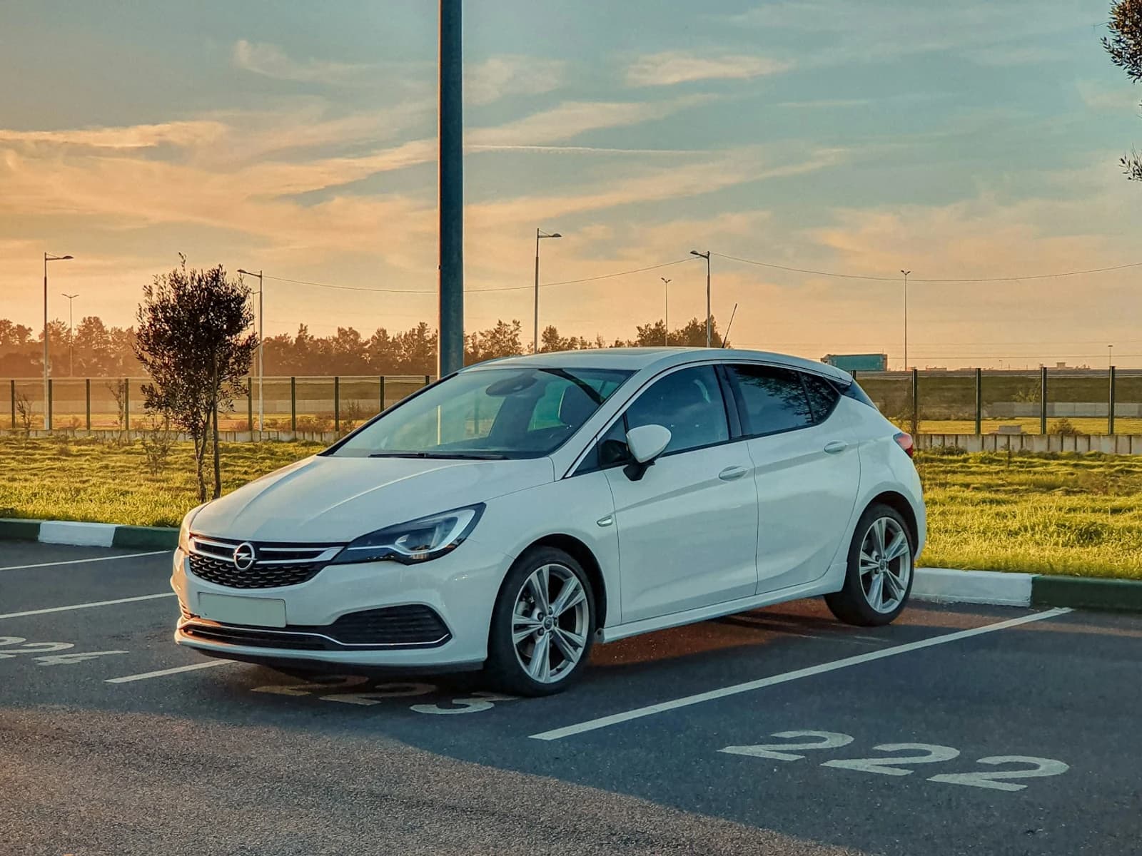 Economy rental car