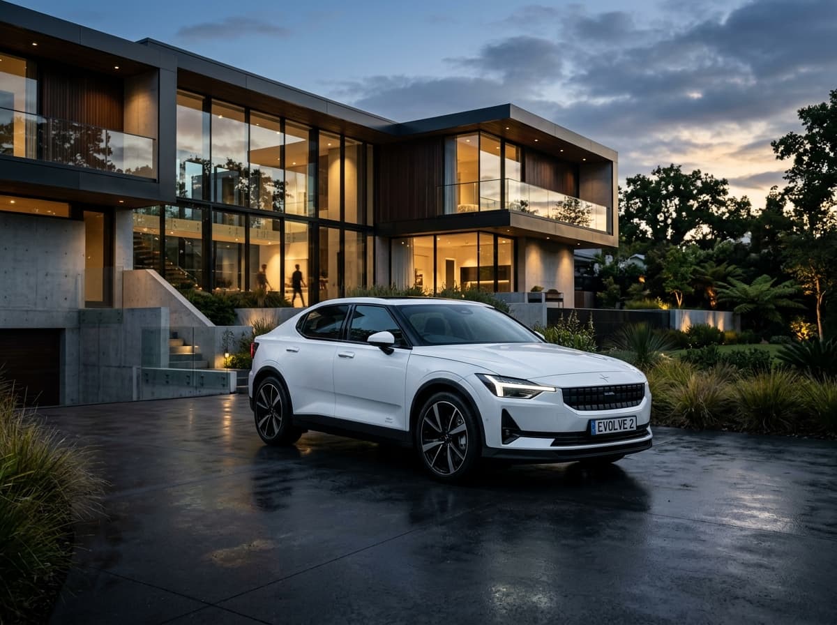 Electric (EV) rental car