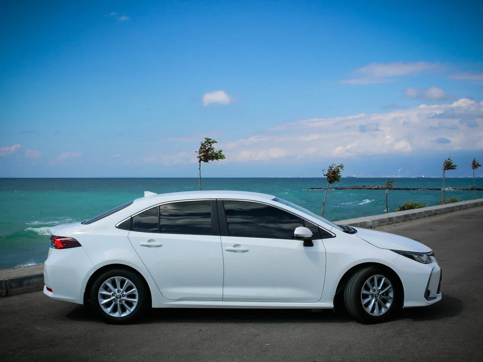 Sedan rental car